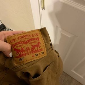 Mens khaki pants by Levi’s